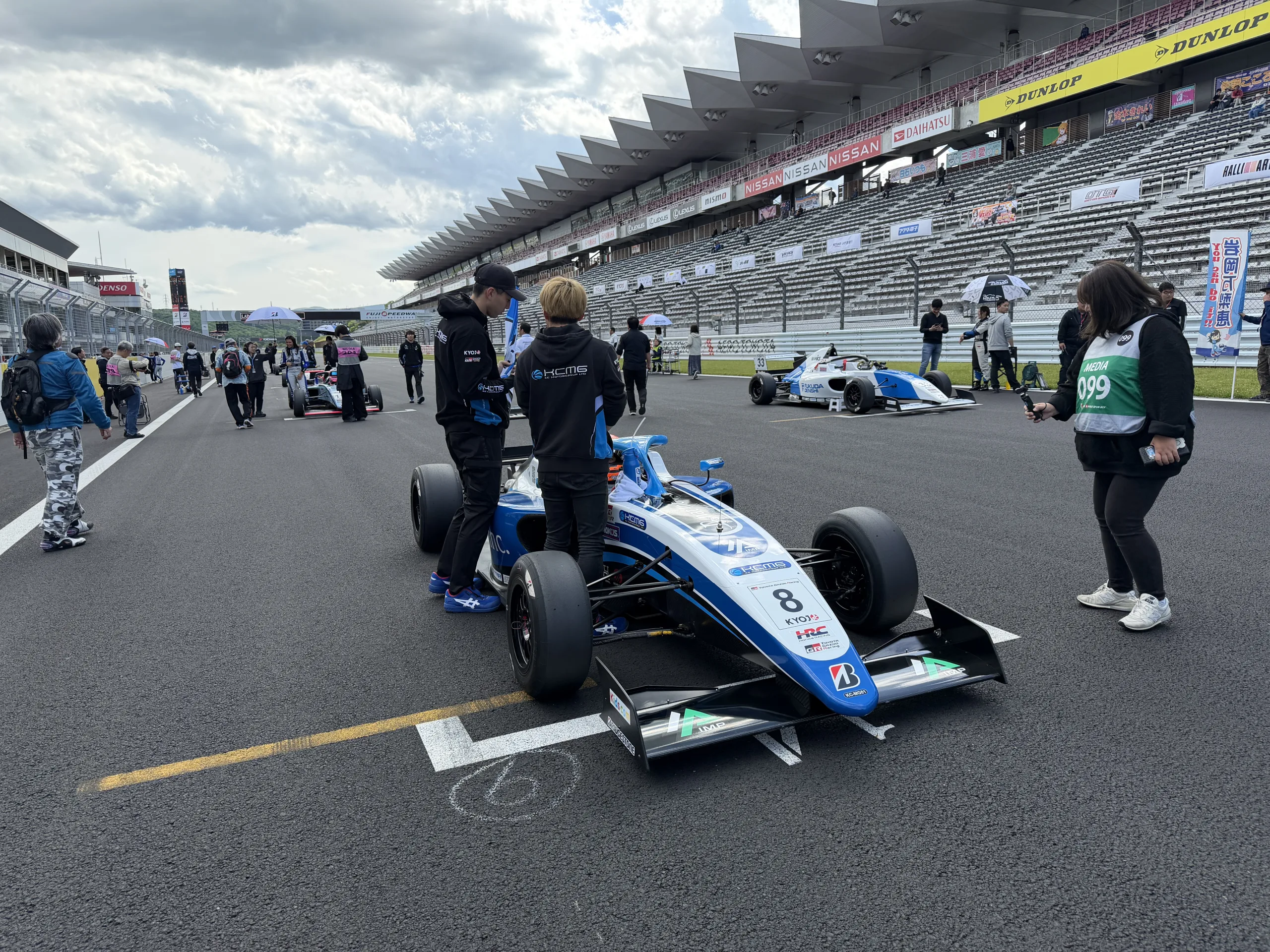 #8 佐々木 スターティンググリッド